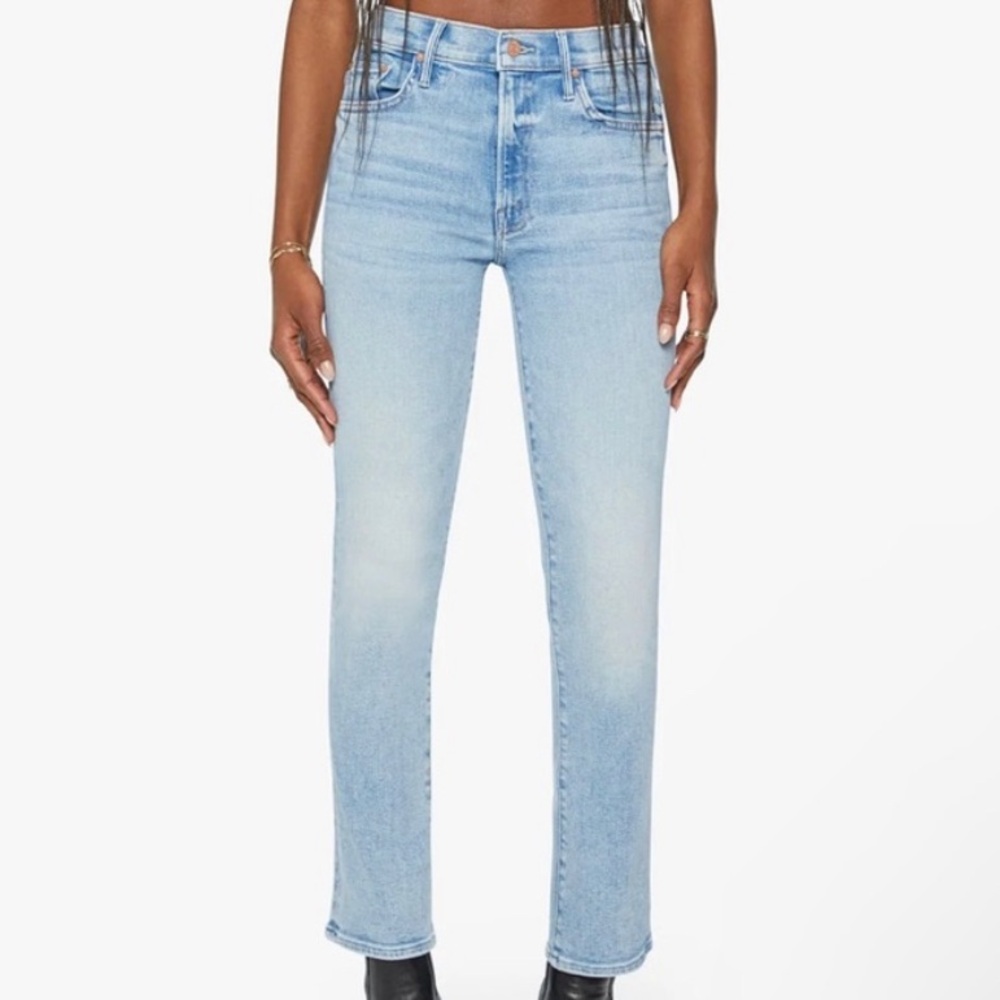 Mother Jeans The Insider Flood (Midrise Bootcut) in Tea Time Size 27